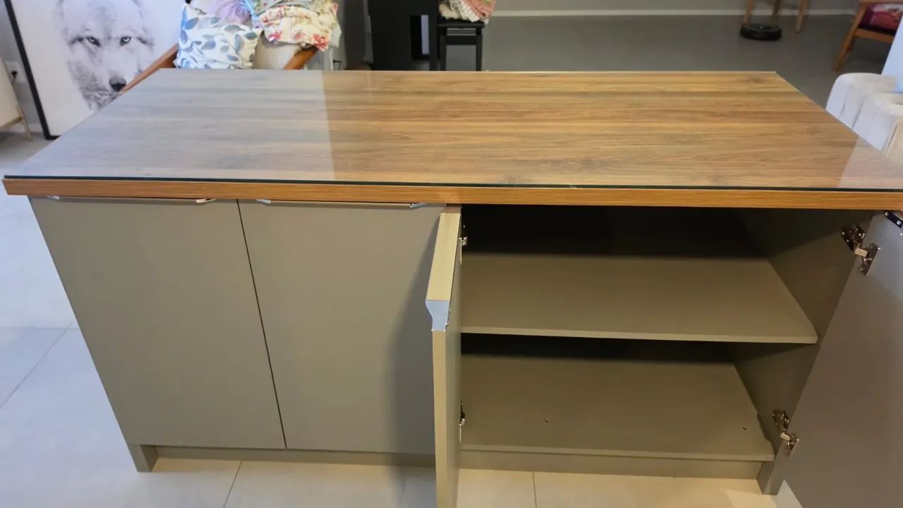 MÓVEL ilha ripada MDF - Foto 2