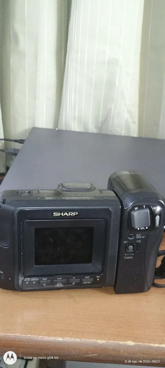 Filmadora e câmara Sharp Viewcam