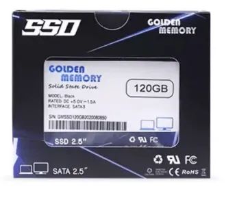 SSD 120GB NOVO LACRADO