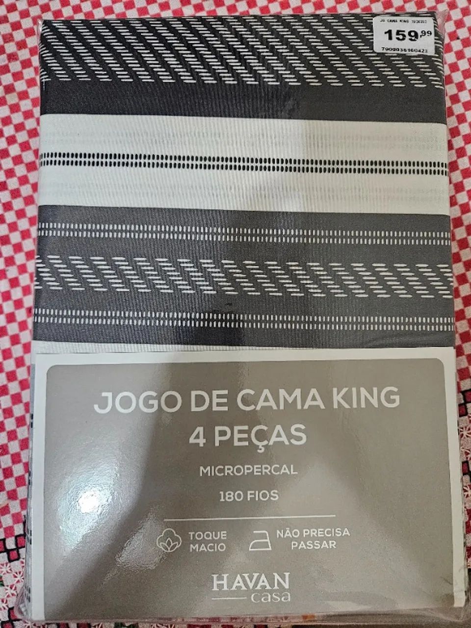 Jogo de cama king 4 peças  - Foto 2