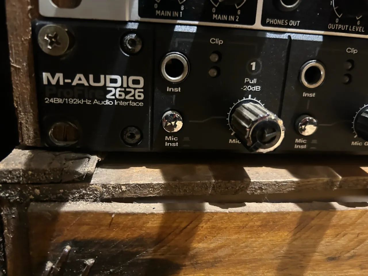 Interface de áudio M-Audio Profire 2626