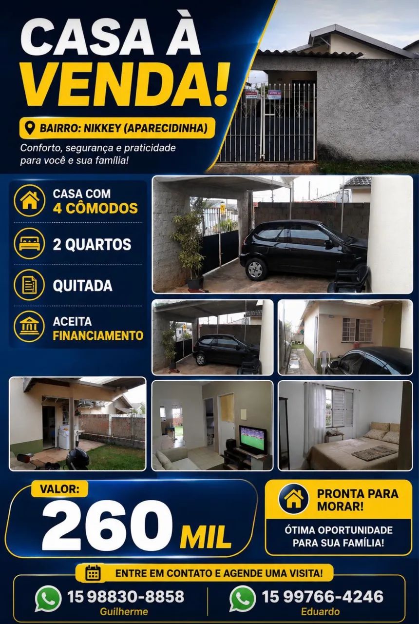 Casa a venda 