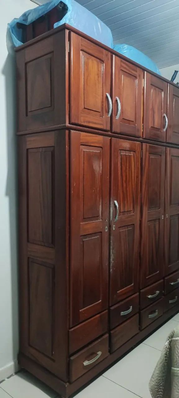 Guarda roupas de madeira - Foto 2