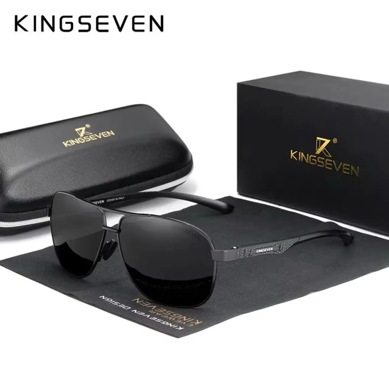 Óculos de Sol Kingseven 7188 Com Lentes Polarizadas