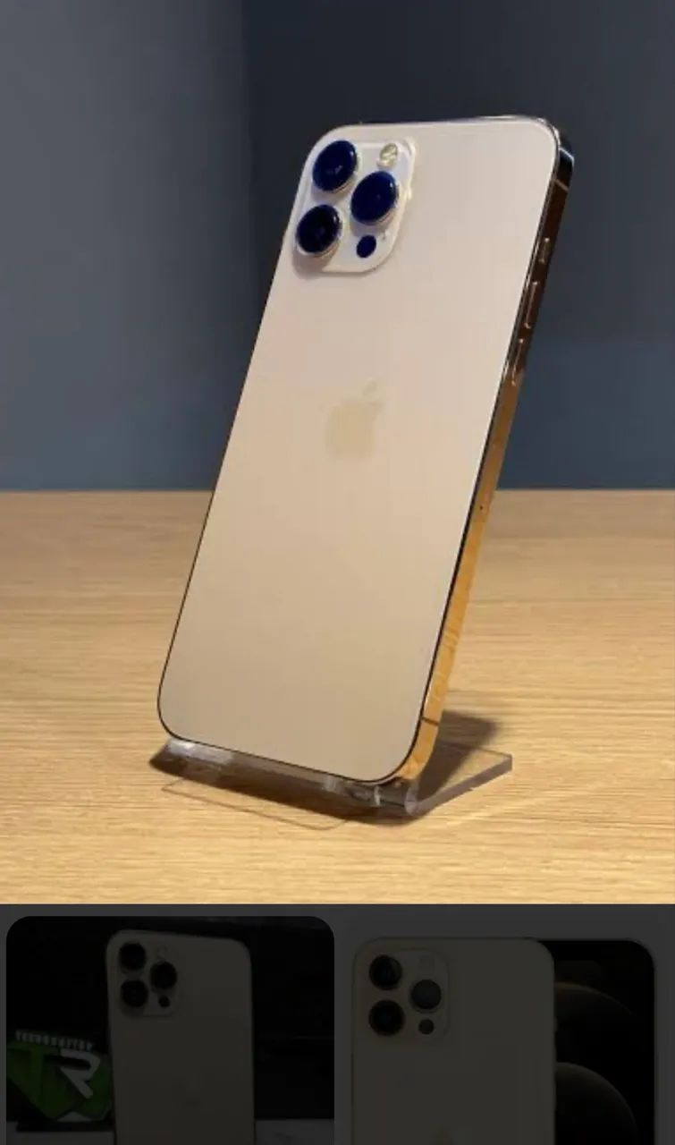 IPHONE 12 PRO MAX 128 GB GOLD - Foto 2