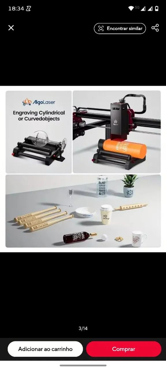 Kit DIY AlgoLaser MK2 10W - Foto 3