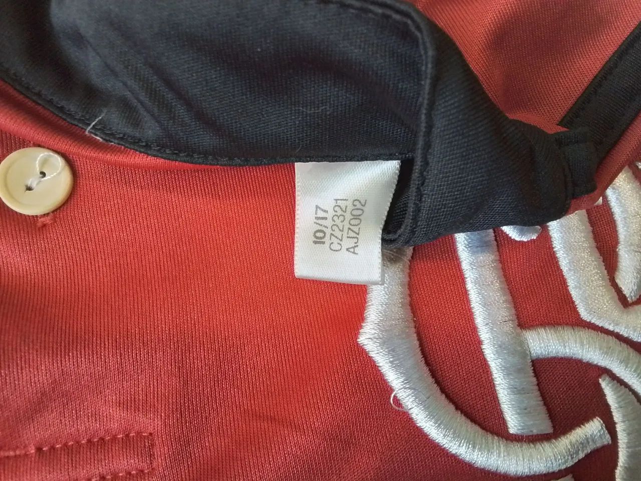 Camisa do Flamengo  2017 original com desgastes  - Foto 2