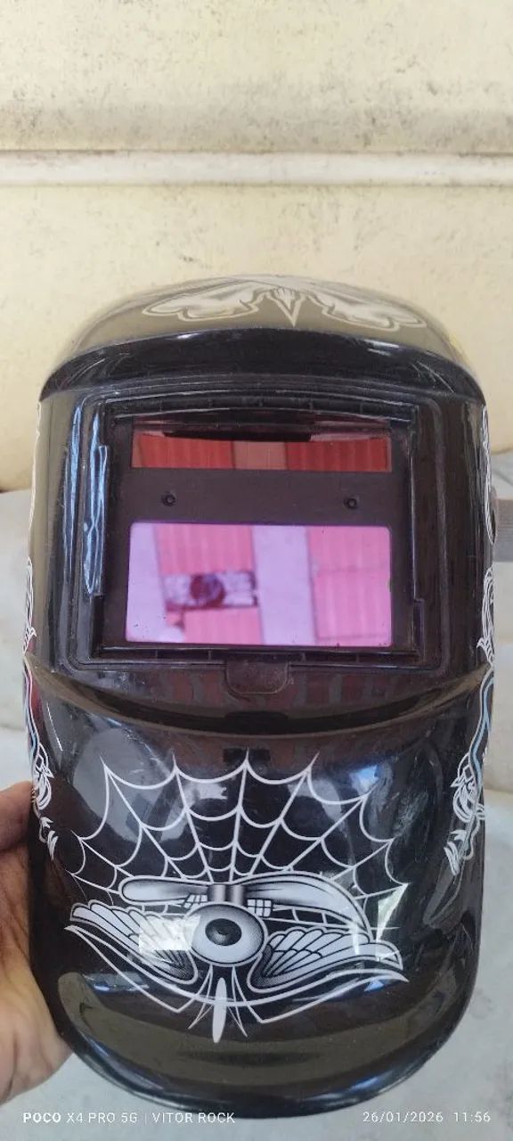 MÁSCARA DE SOLDA PERSONALIZADA 