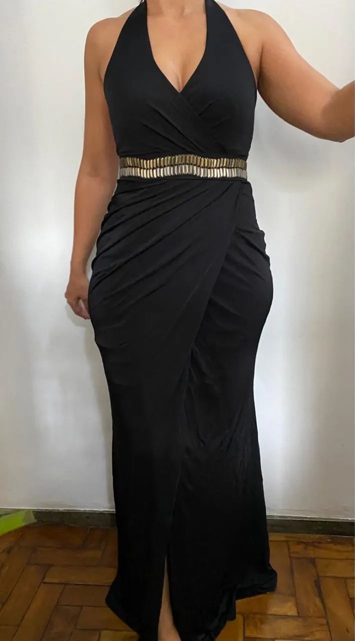 Vestido Preto Frente Única - Foto 5