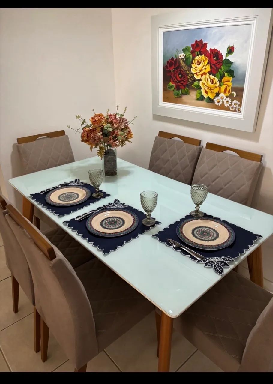Vende-se elegante mesa de jantar - Foto 4