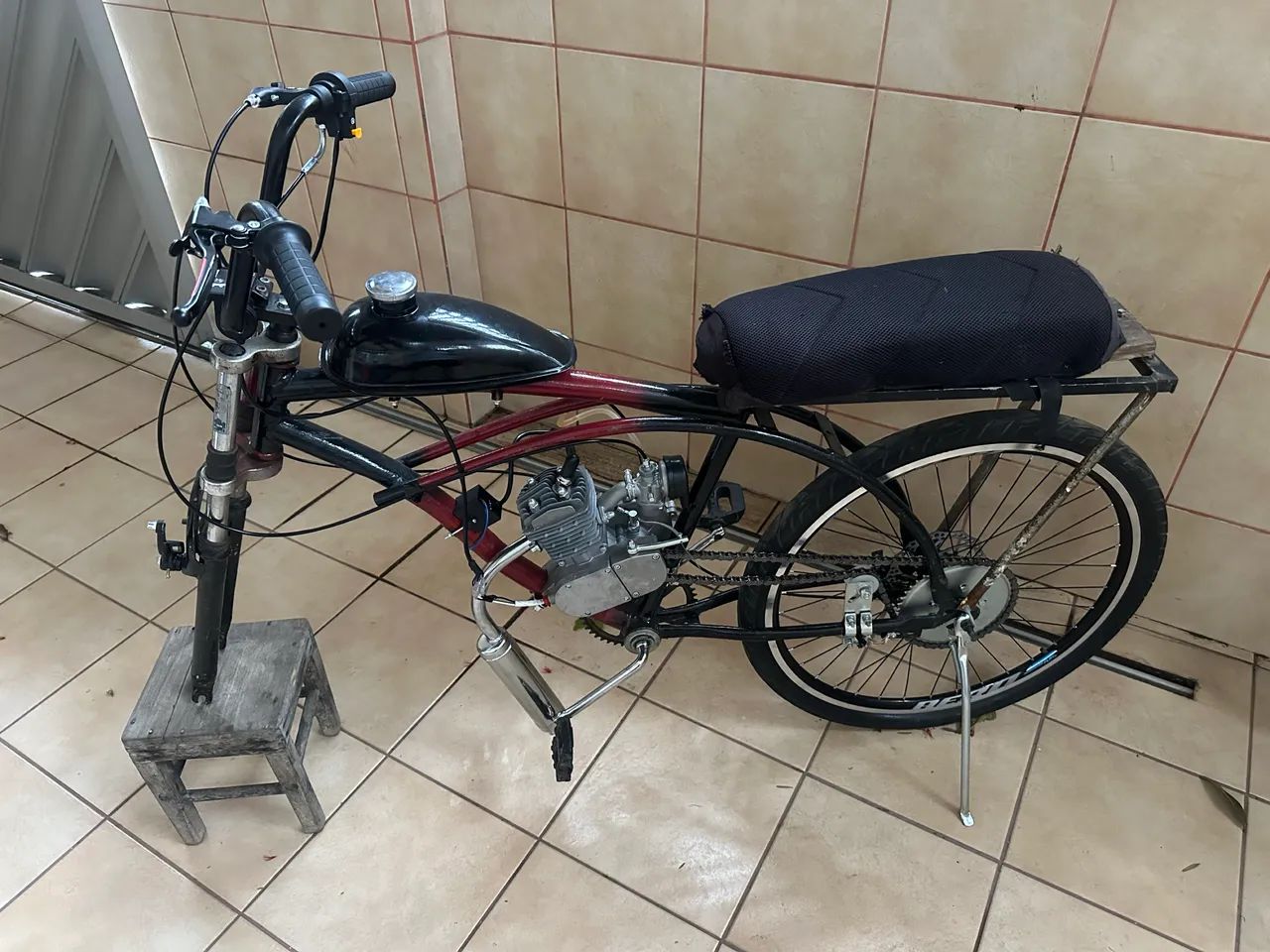 Bicicleta com motor