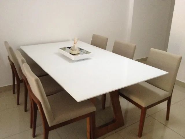 Mesa de Jantar Luxo com 6 cadeiras - Sier Móveis - Foto 2
