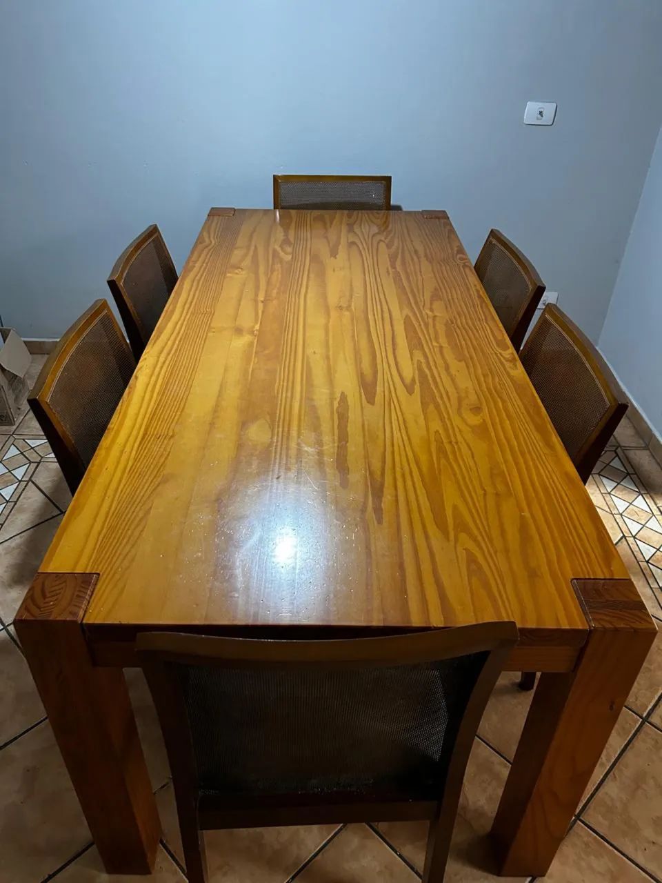 Mesa de madeira freijó (tok stok)  - Foto 3
