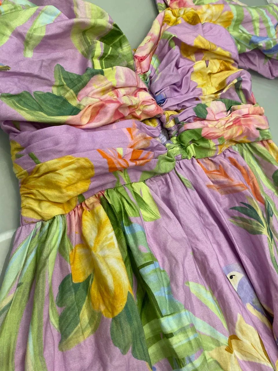 VESTIDO FARM ESTAMPADO LONGO  - Foto 5
