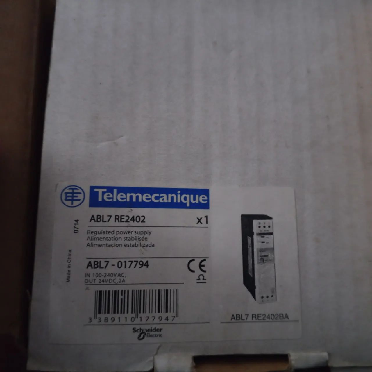 Fonte de alimentação Telemecanique ABL 7 RE 2402 nova  - Foto 4