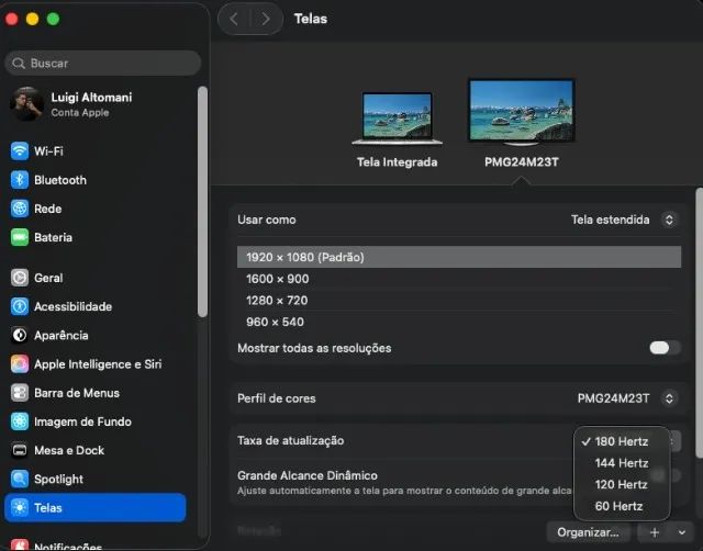 Monitor Gamer Philco 24 polegadas IPS 180Hz 1ms (Na Garantia + Nota Fiscal) - Foto 4