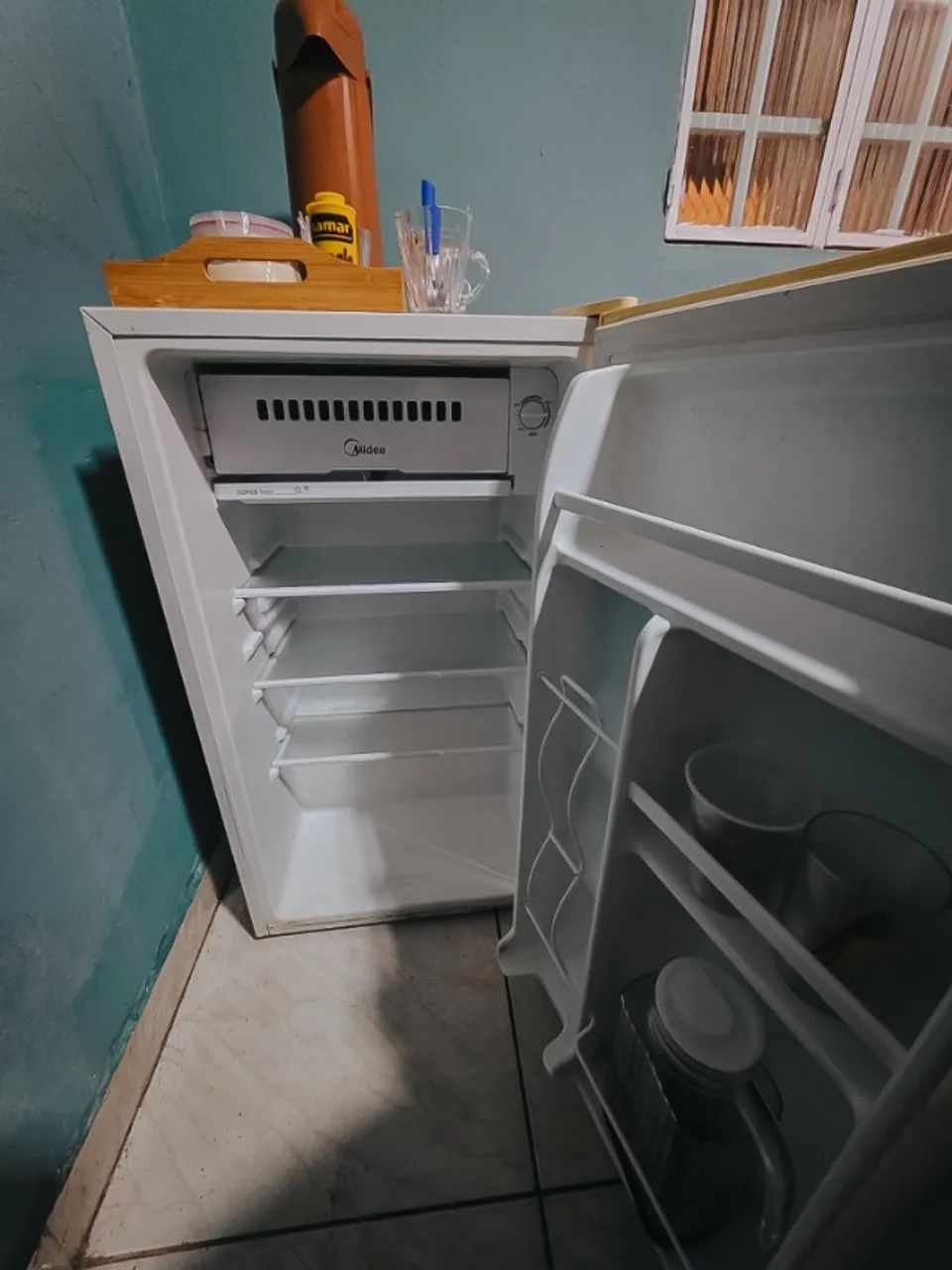 Frigobar Midea 120L - Gelando Muito! - Foto 4