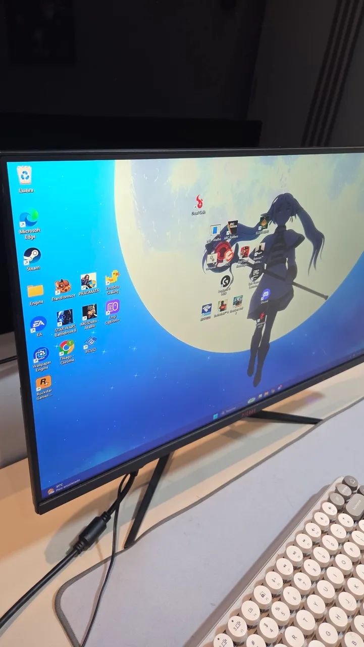 Monitor gamer - Pichau CRS24B - Foto 5