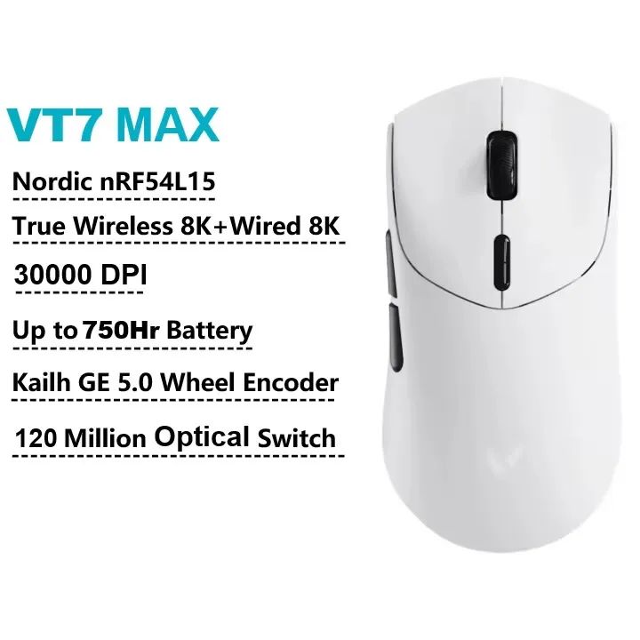 Rapoo VT7 MAX PAW3950 ultimate 8K  - Foto 4