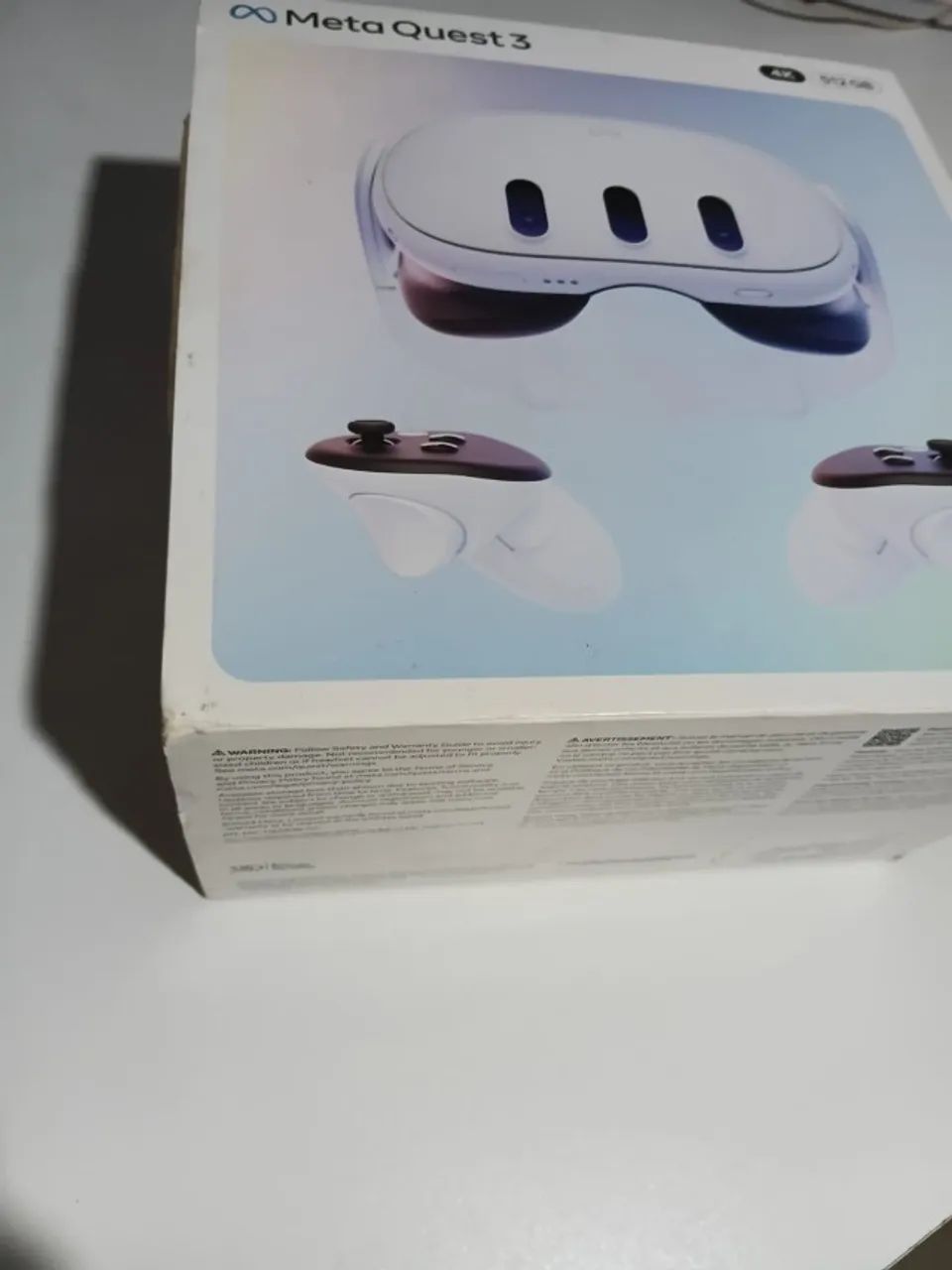 Meta Quest 3 (512GB) - Excelente Estado / Na Caixa - Foto 4