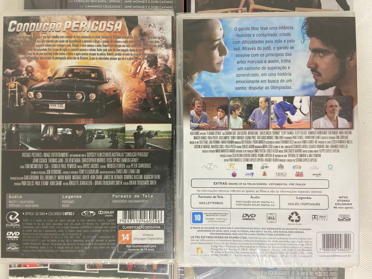 Coleção DVDs Filme Originais Lacrados Dois é Bom Três é Demais, A Grande Vitória - Foto 2