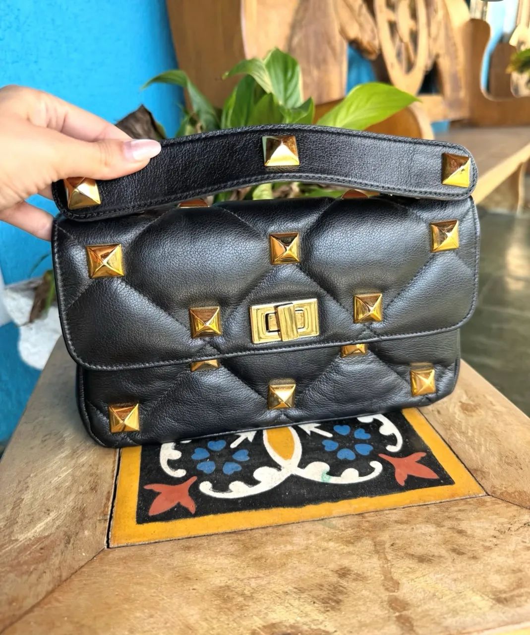 Bolsa Couro 
