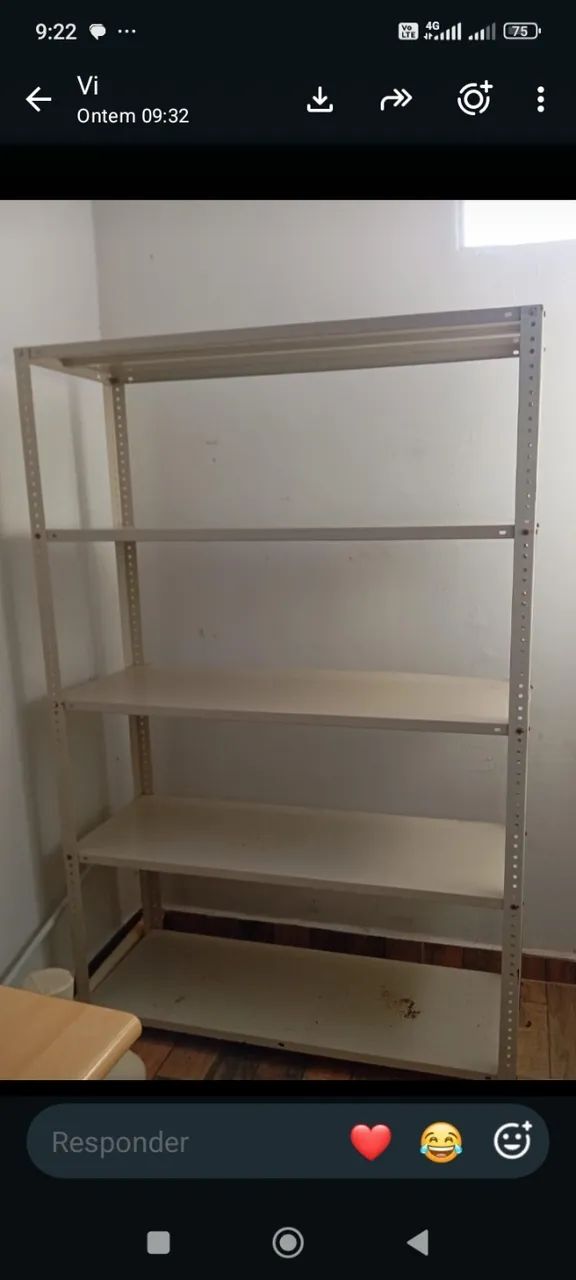 Estante aço resistente grande 