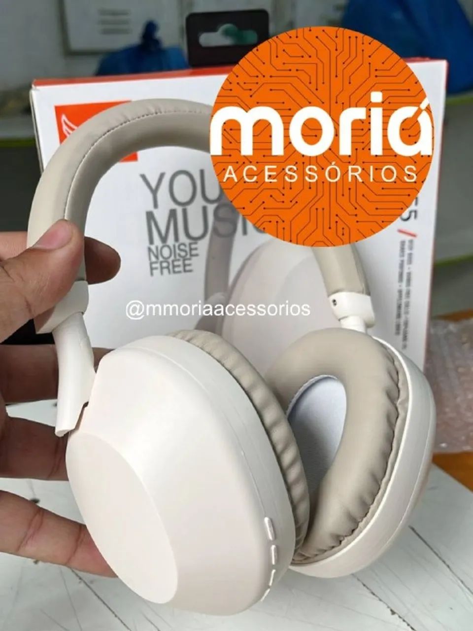 Fone Bluetooth Bm755 - Conforto, Estilo E Liberdade Sem Fio