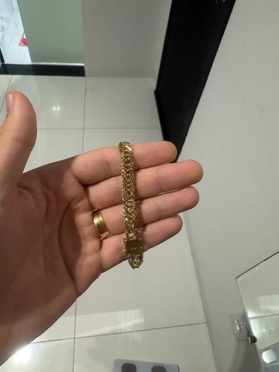 Pulseira de ouro 10,2 gramas - Foto 4