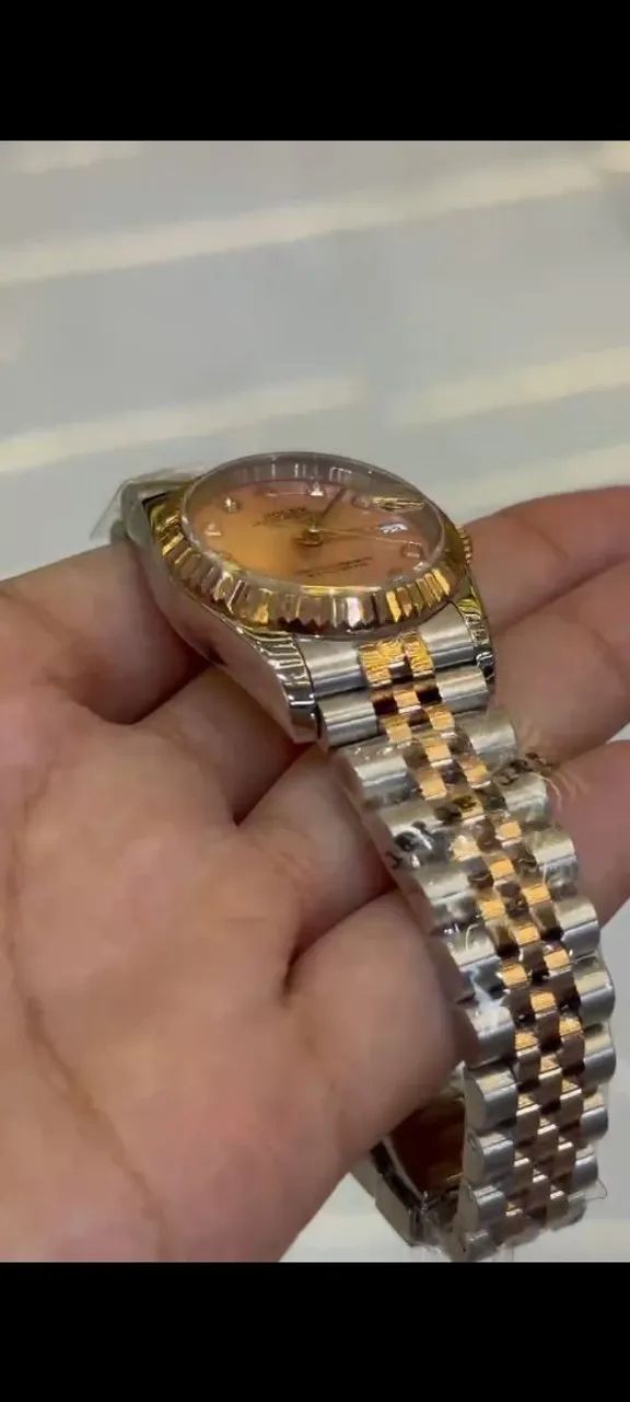Relógio Rolex feminino 34mm - Foto 3