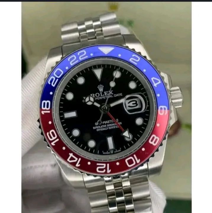 Rolex GMT Master ll Pepsi Automático linha Premium AAA+