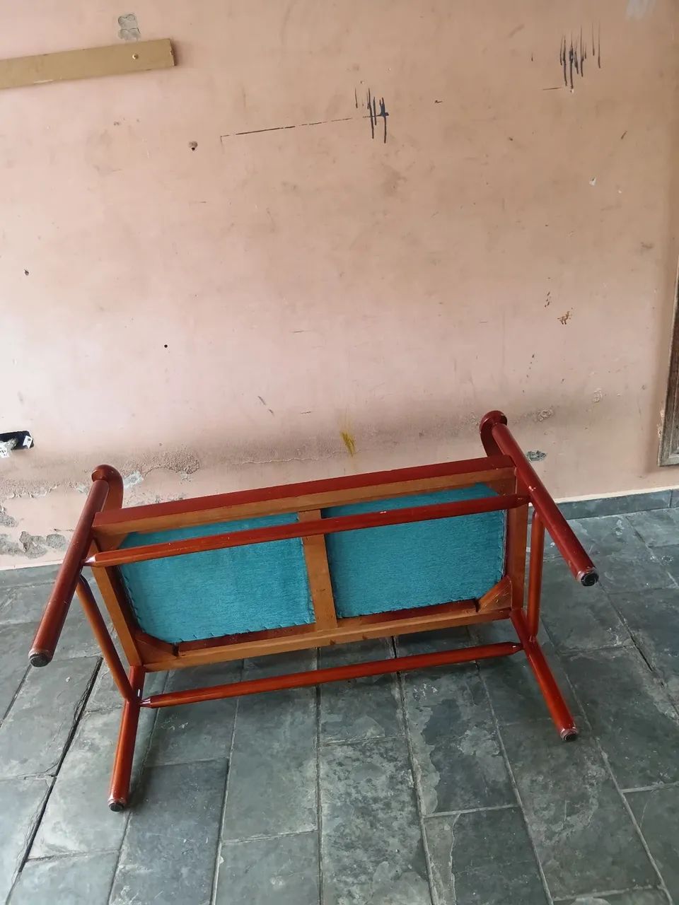 Namoradeira em mogno madeira maciça só $190 entrego - Foto 5