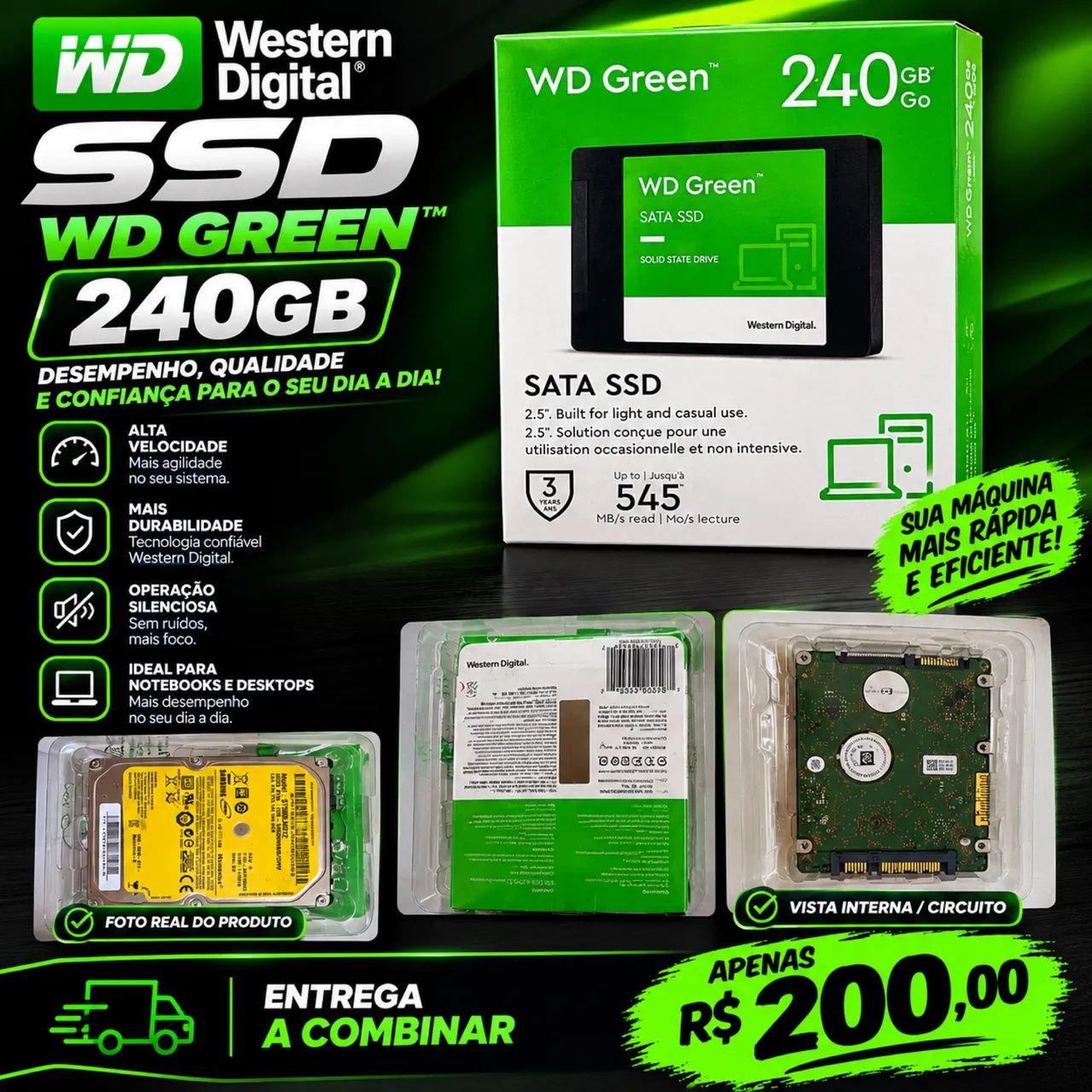 HD SSD 240 Giga