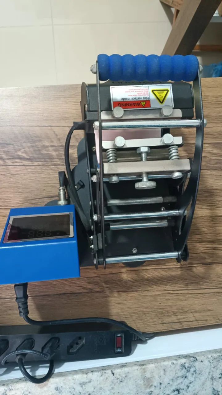 Prensas cilíndricas + Impressora Epson L120 para sublimação - Foto 5