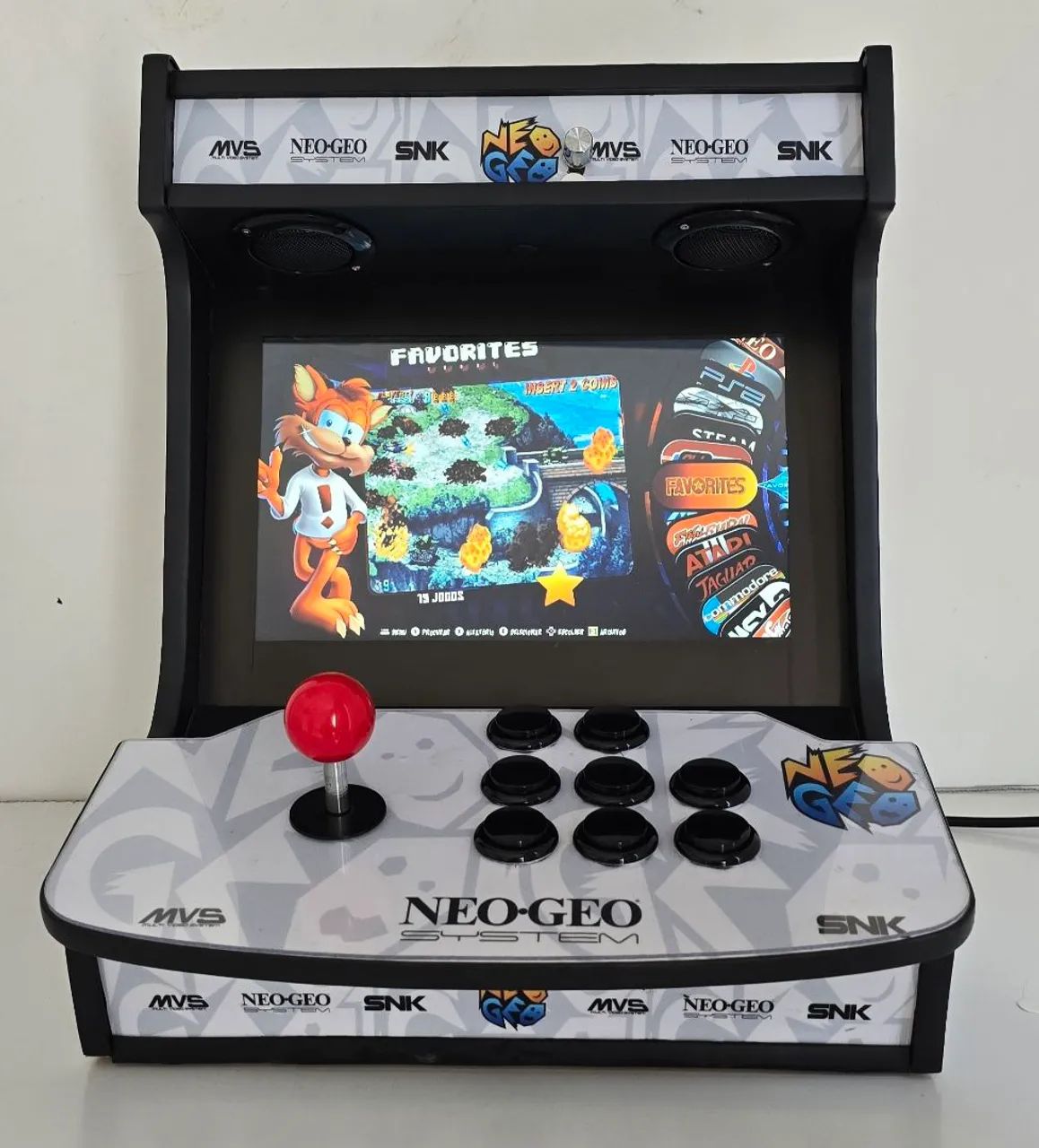 Fliperama Portátil NeoGeo 11,6 polegadas 