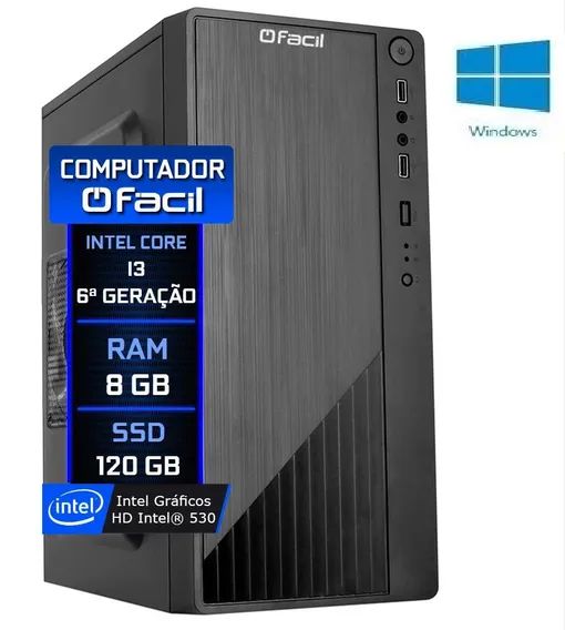 Cpu Core i3 6ª Ger, Nova na cx - Oferta!