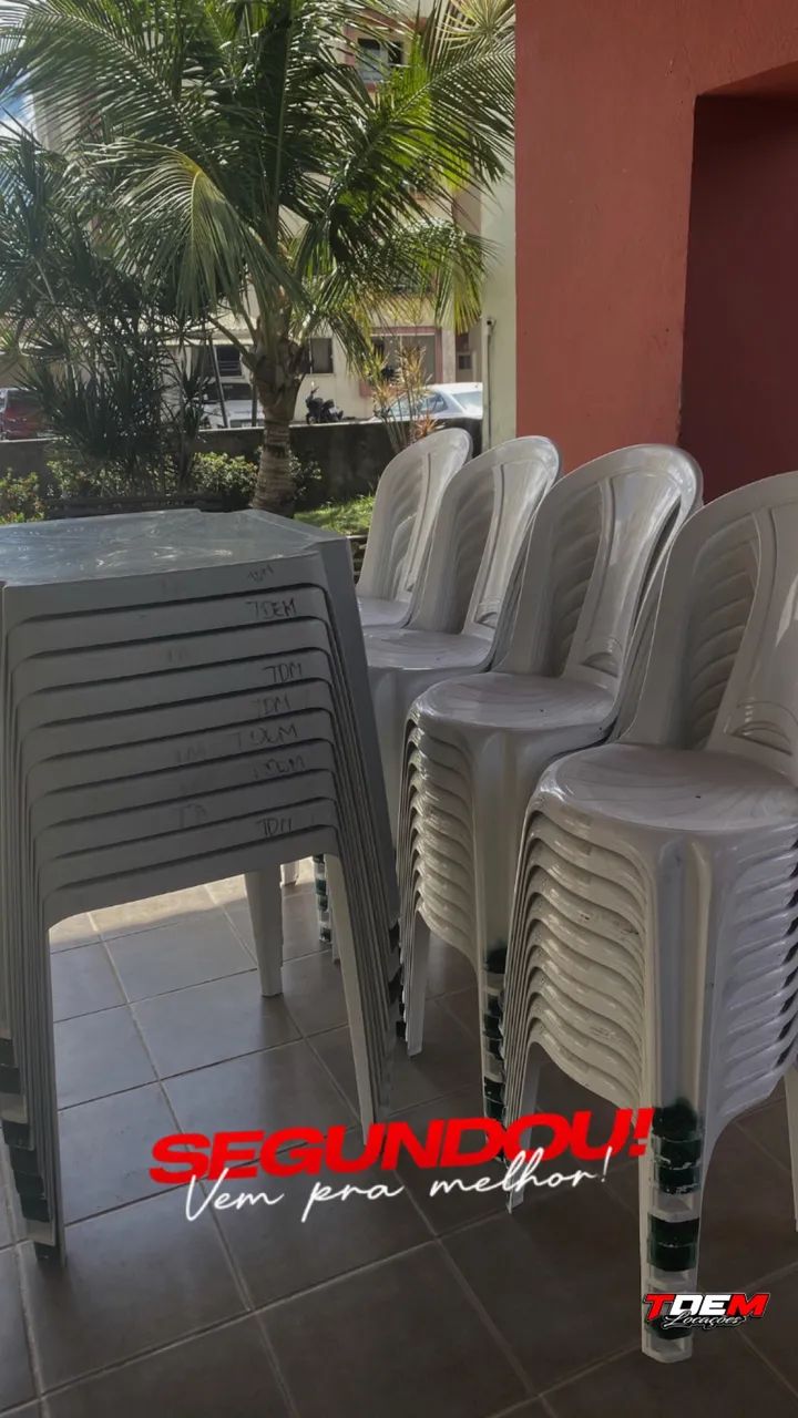 Locação de mesas e cadeiras  - Foto 2