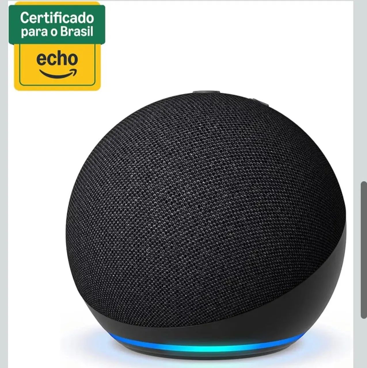 Alexa Echo dot Geração mais recente Wi-Fi Preta - Foto 3