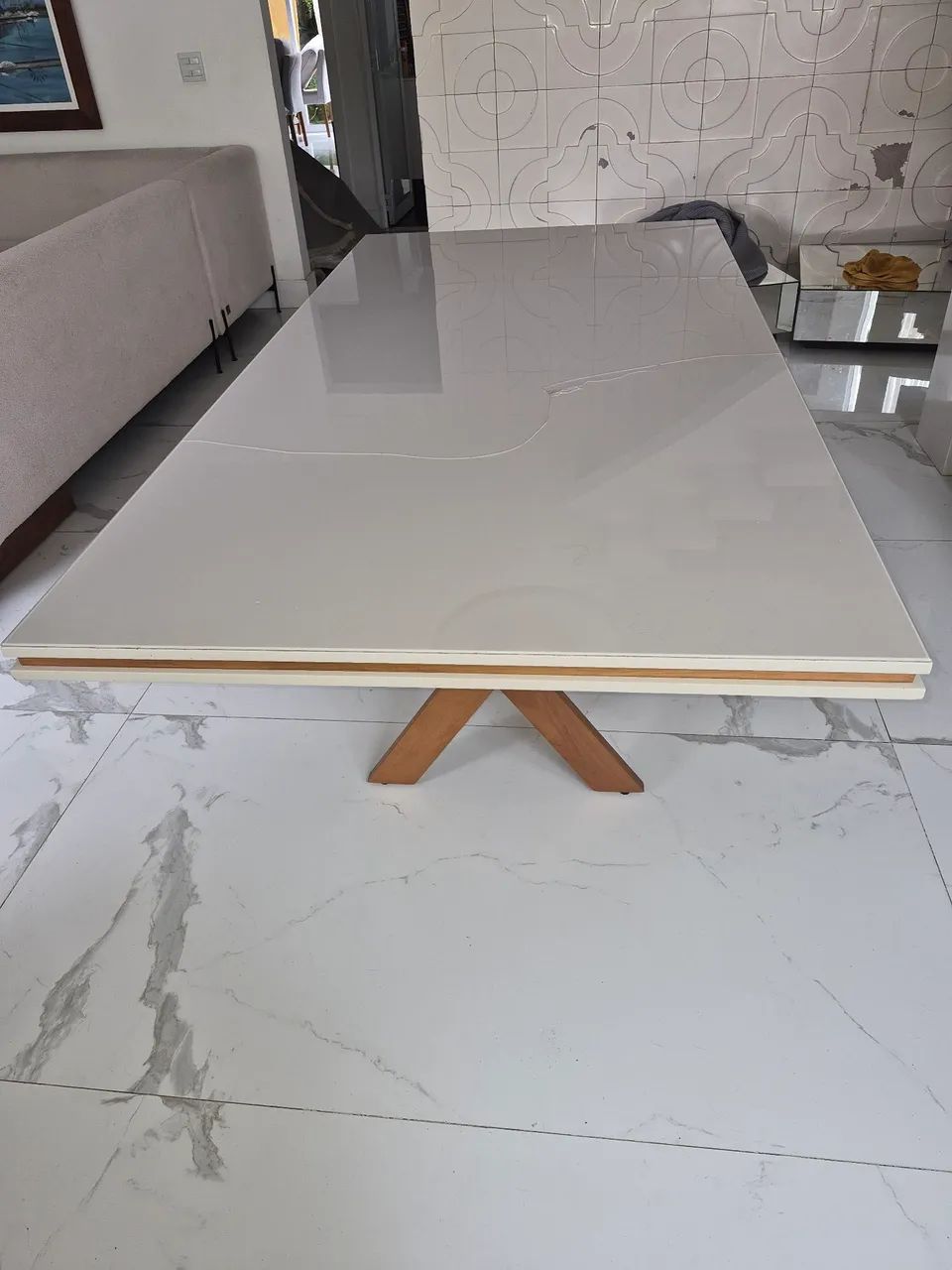 Mesa jantar 2.20 x 1.10 - Foto 4