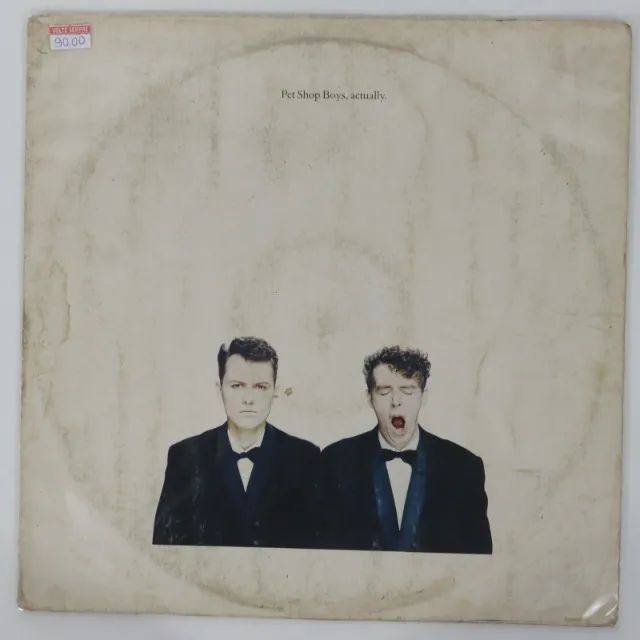 Lp Pet Shop Boys Actually