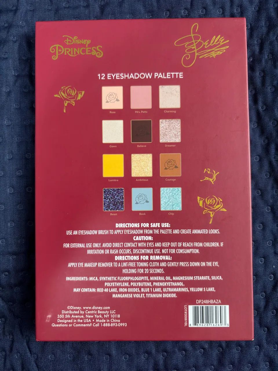 Paleta de sombras Disney Princess - Bela - Foto 5