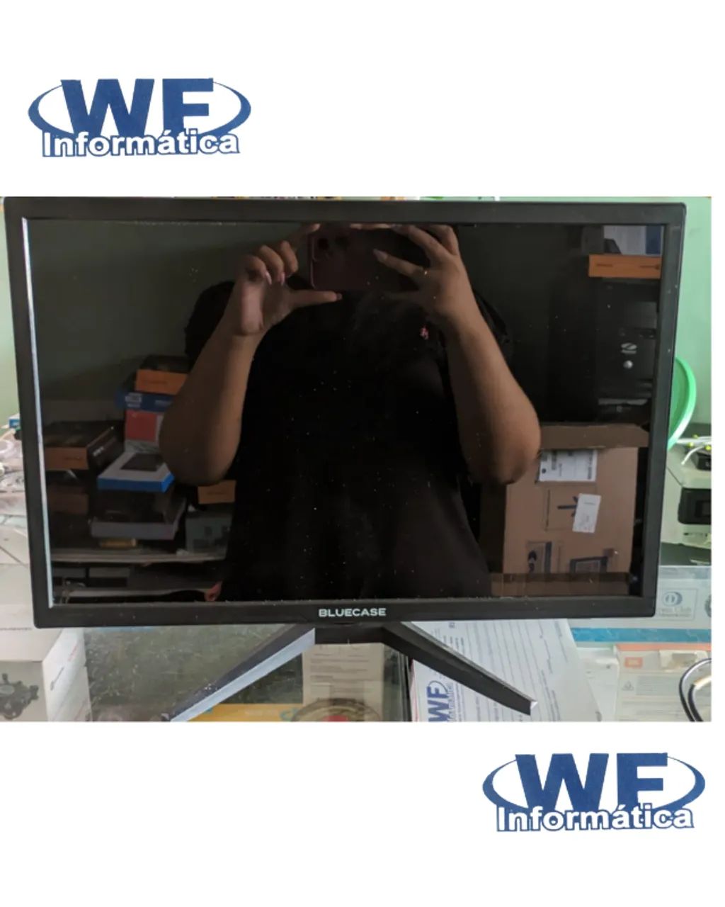 MONITOR BLUECASE TELA 19 COM HDMI VGA 