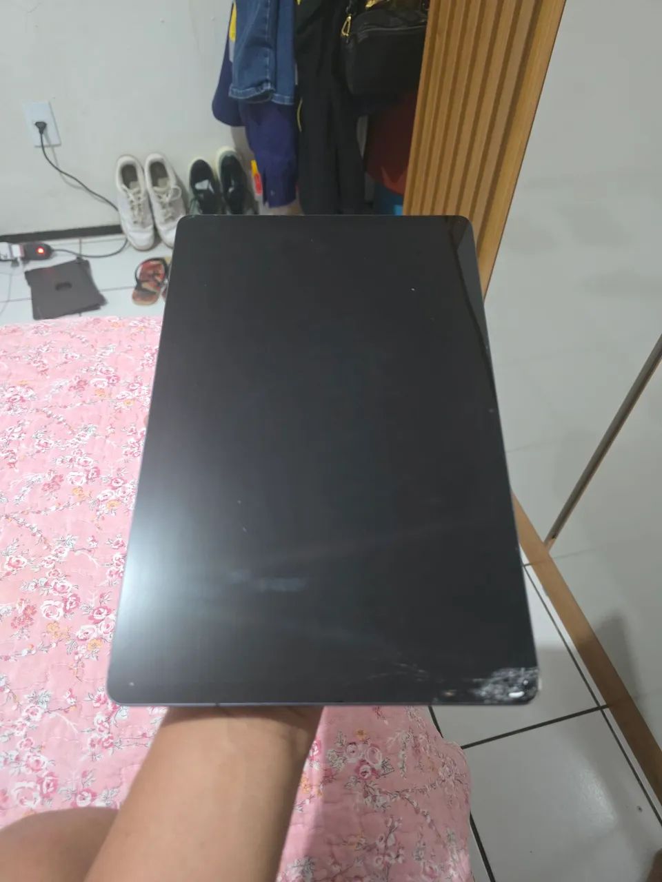 Samsung Galaxy Tab S7 FE 128GB LTE 4G - Funciona Perfeitamente (Detalhe no Vidro) - Foto 4