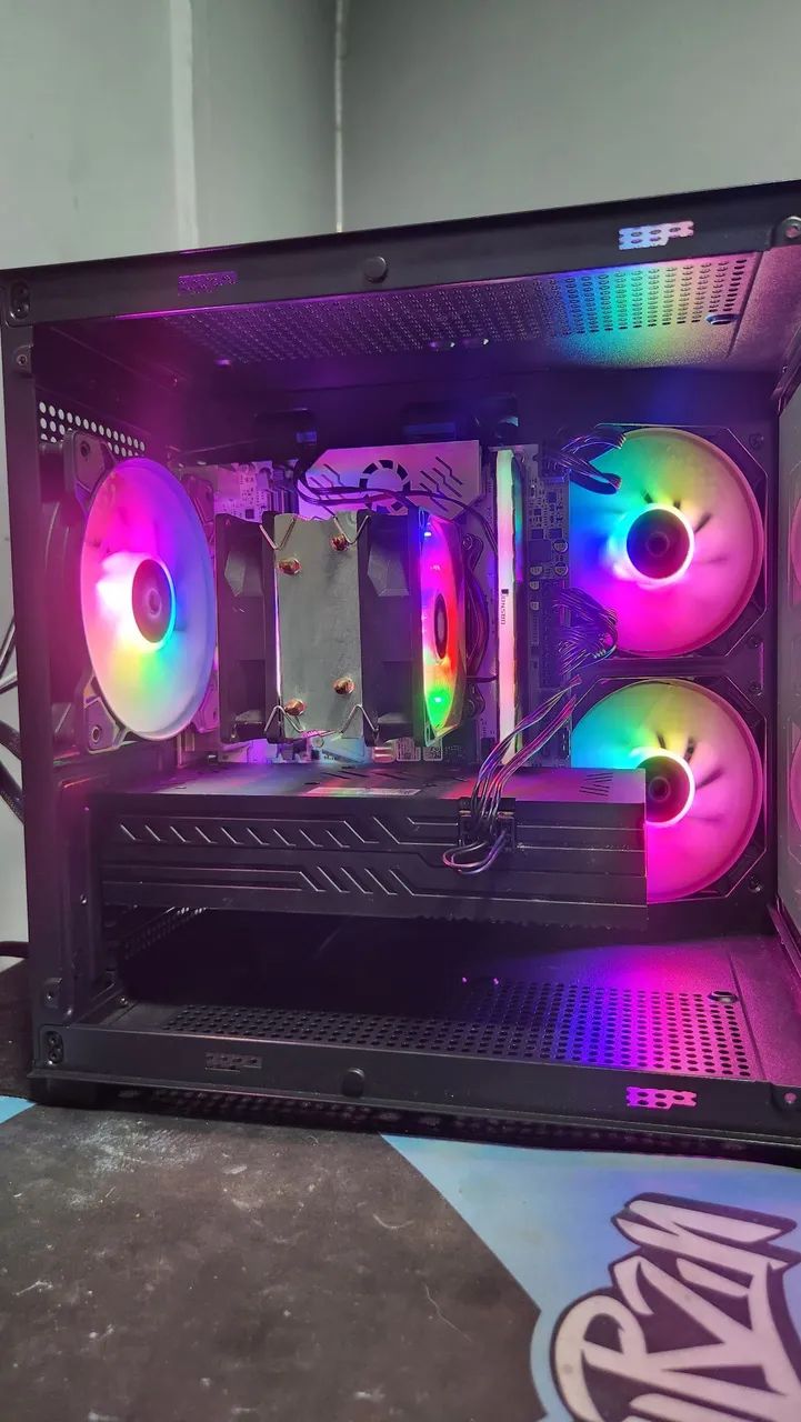 PC Gamer roda tudo, Rx 580 8 gb , dou garantia!!! - Foto 3