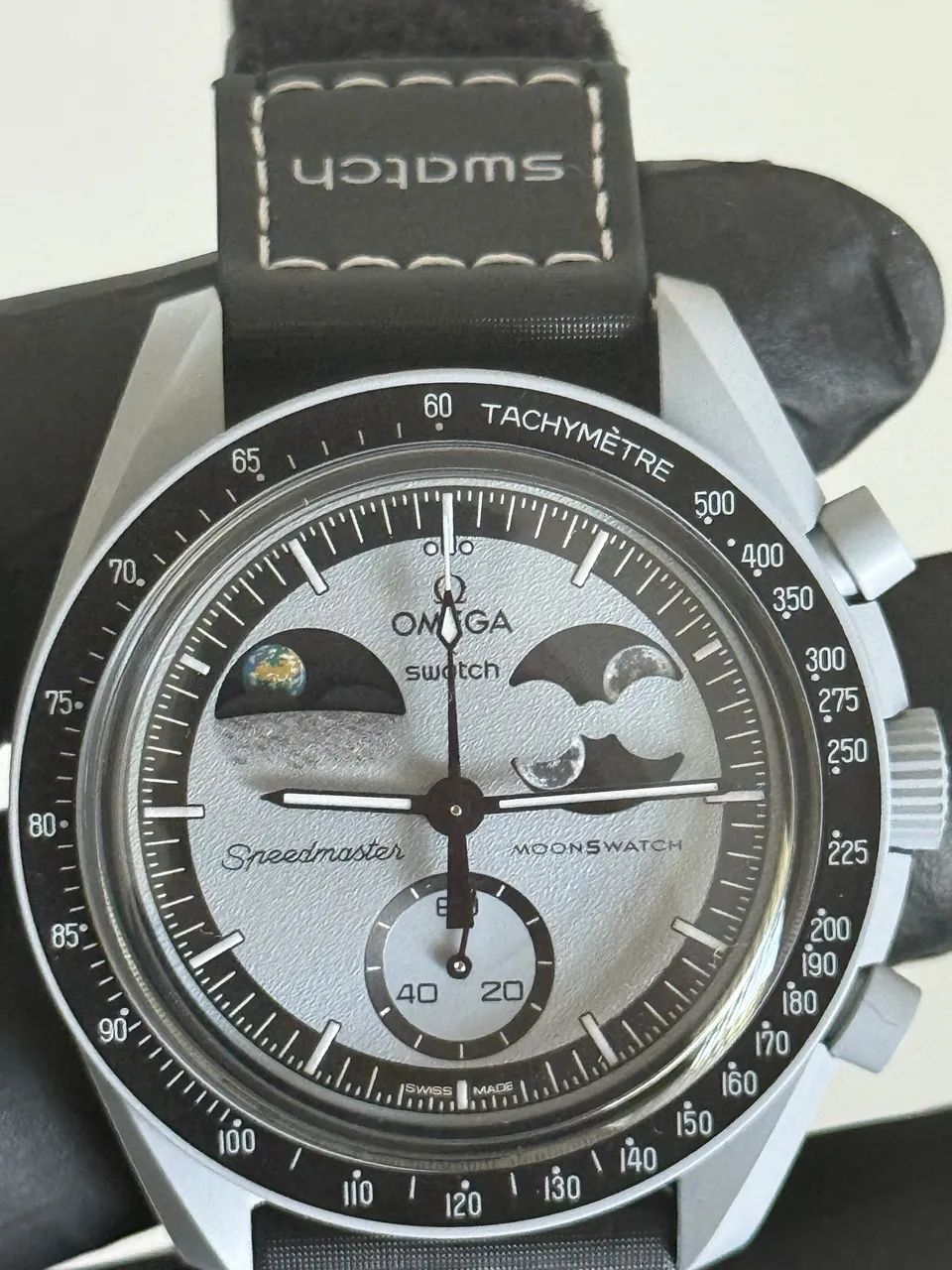 Moonswatch Swatch x Omega Earthphase - Foto 3
