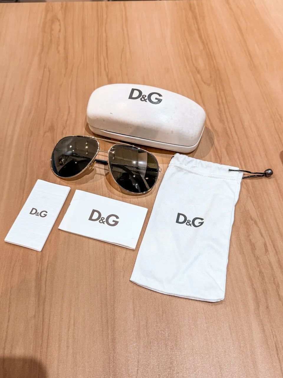 Óculos D&G 2166 modelo Aviador - Foto 2