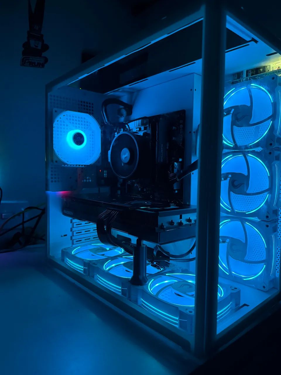 Pc Gamar Ryzen 5 5600x / 6700xt / 1Tb armazenamento  - Foto 5