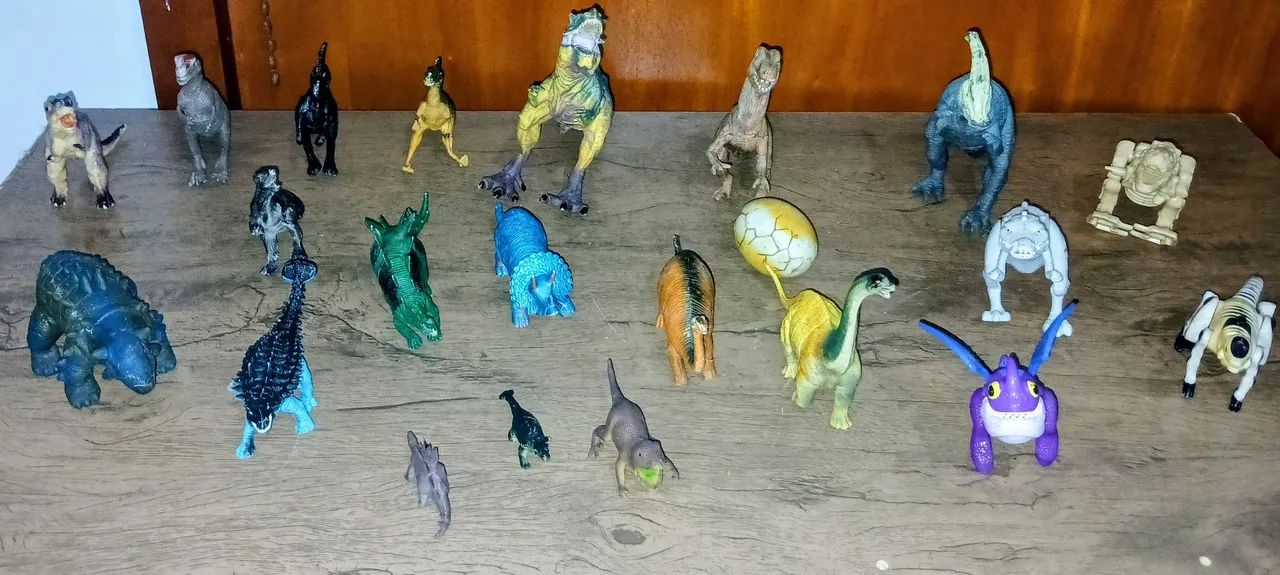 Lote de Dinossauros pré-histórico !! 