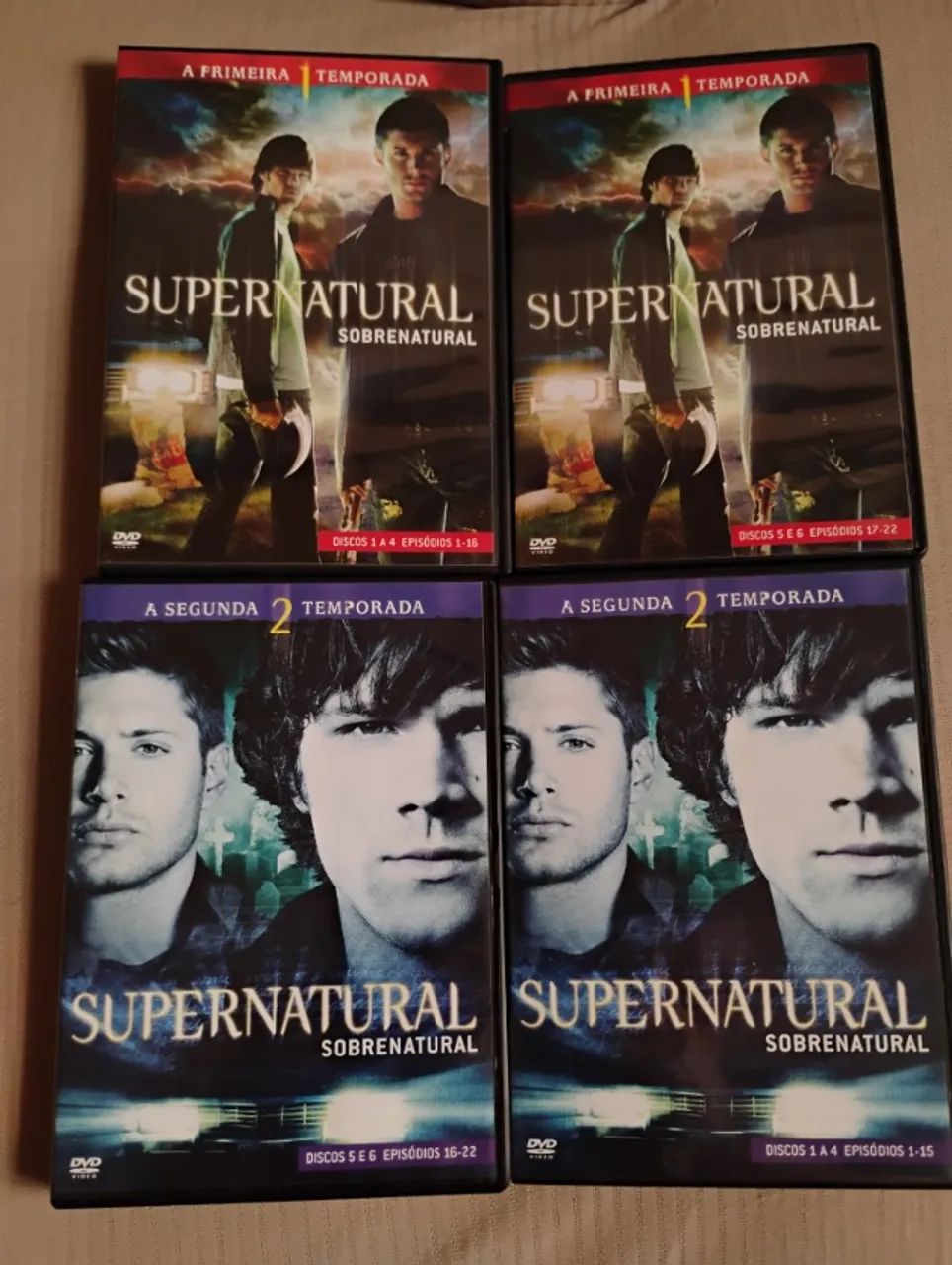 DVDS SÉRIE SUPERNATURAL 