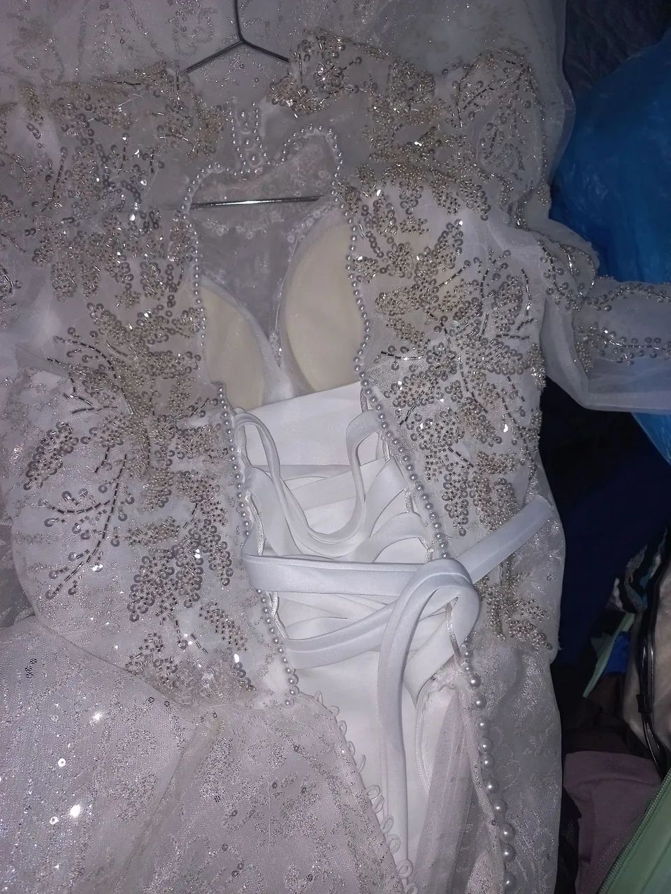 VESTIDO DE NOIVA NOVO - Foto 3